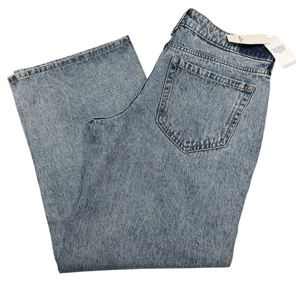Hollister Denim - Hollister Y2K Jeans Womens 8P 29‎ Short Low Rise Baggy Vintage Wash Denim Skater